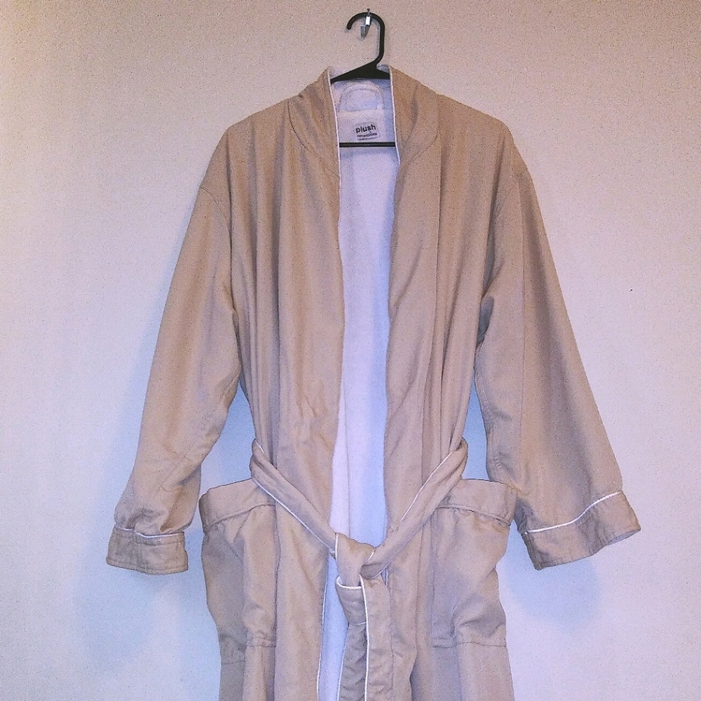 Plush Necessities Luxury Microfiber Terry Spa Robe